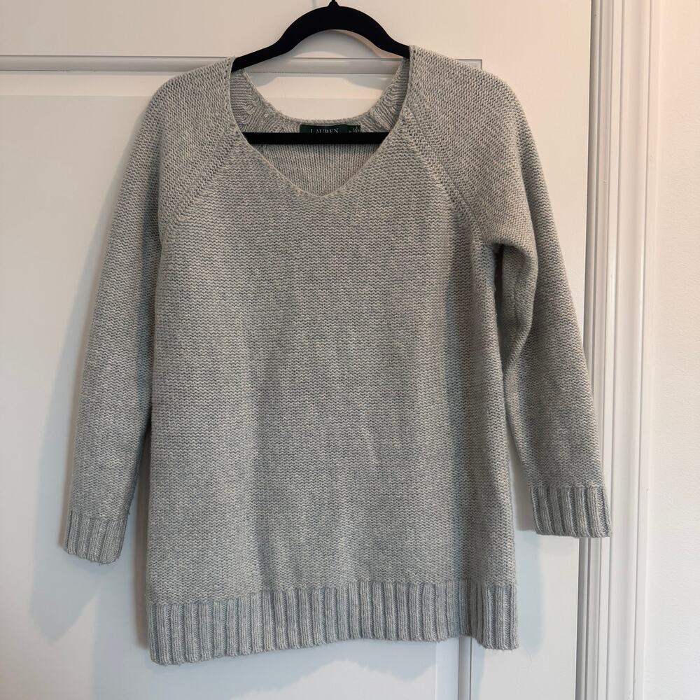Lauren Ralph Lauren Women's V Neck Pullover Sweater Size M